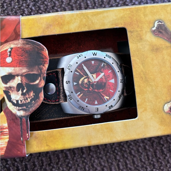 Disney Store Pirates Of The Caribbean At World's End Watch In Original Box - Picture 2 of 16